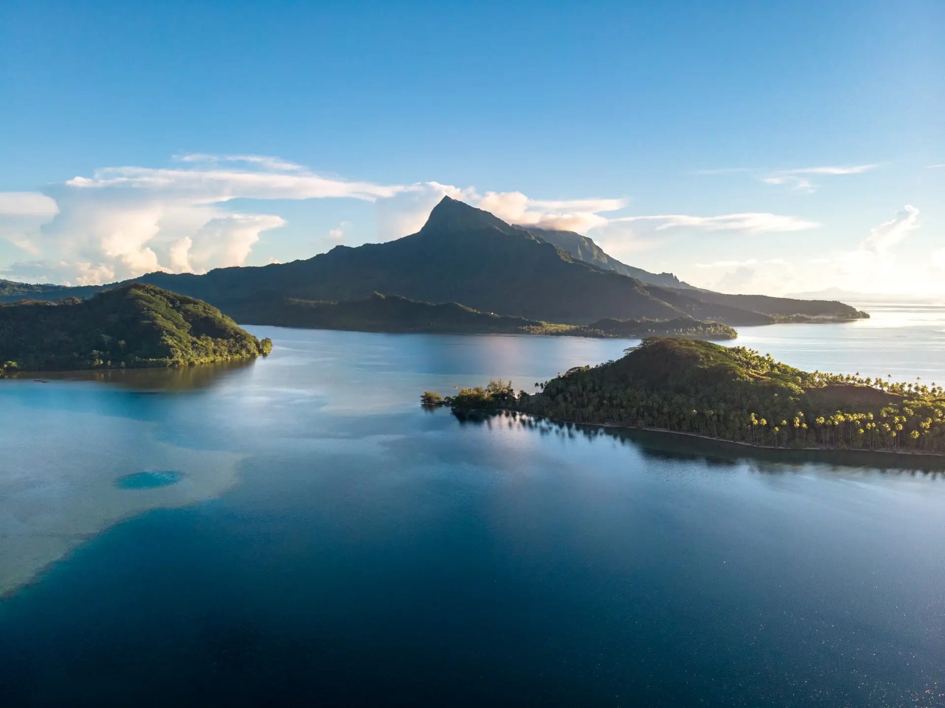 Vue sur la rivière Faaroa
